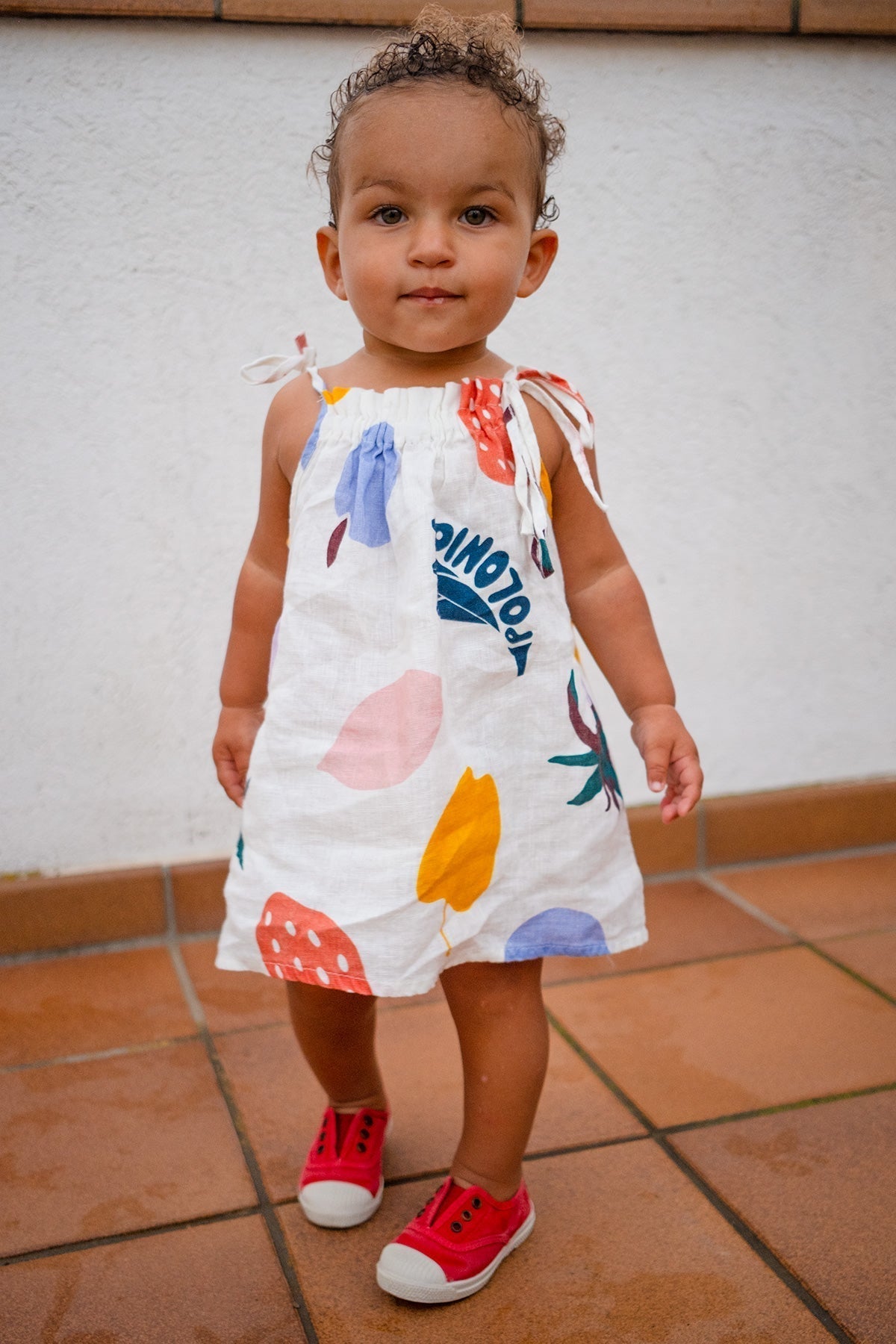 Bebé Amelie Vestido Fruit Salad - Polonio