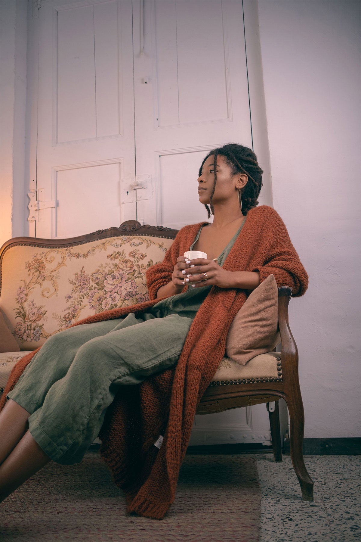 Cardigan Largo - Polonio