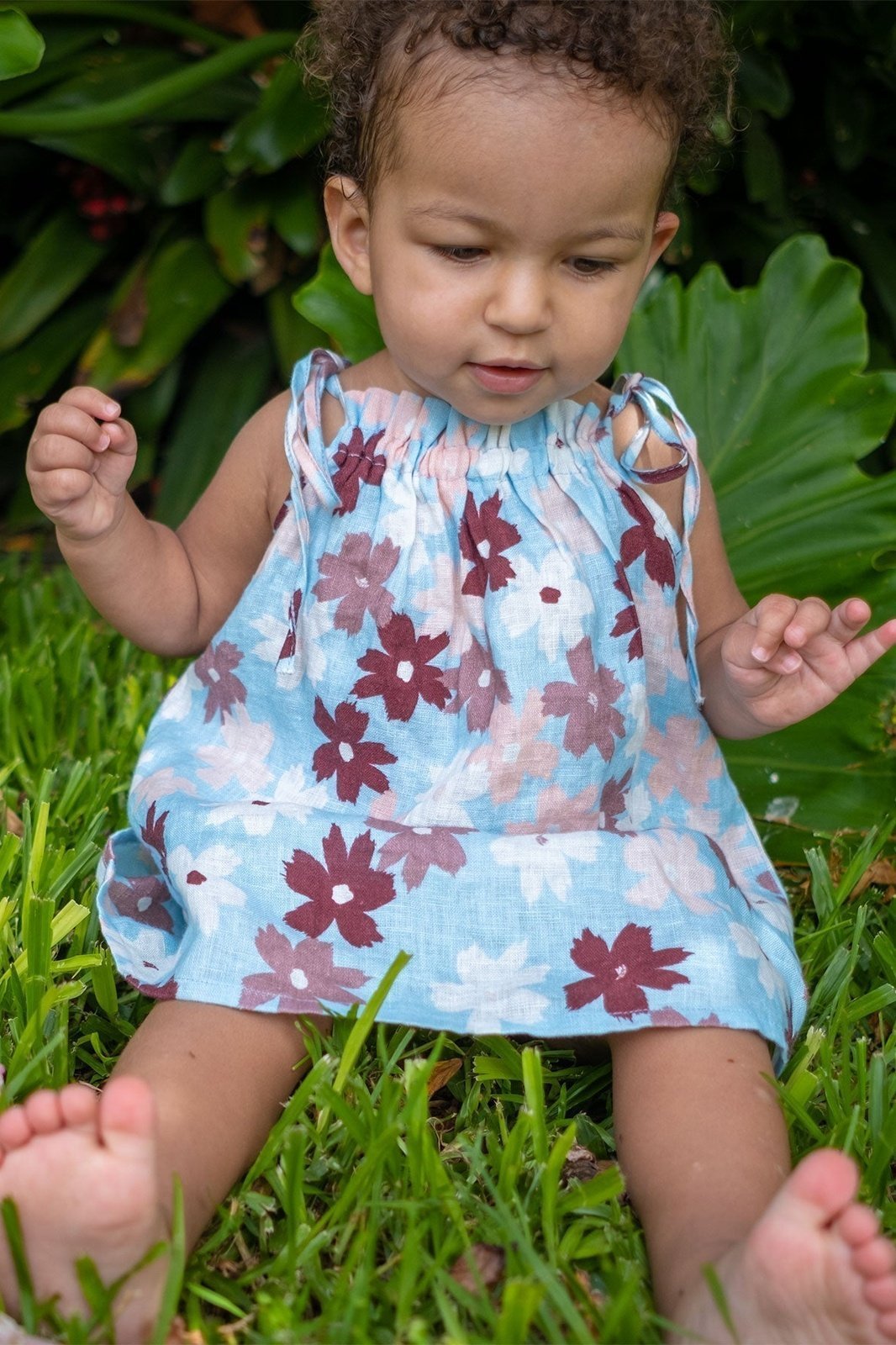Bebé Amelie Vestido Flowerbed - Polonio