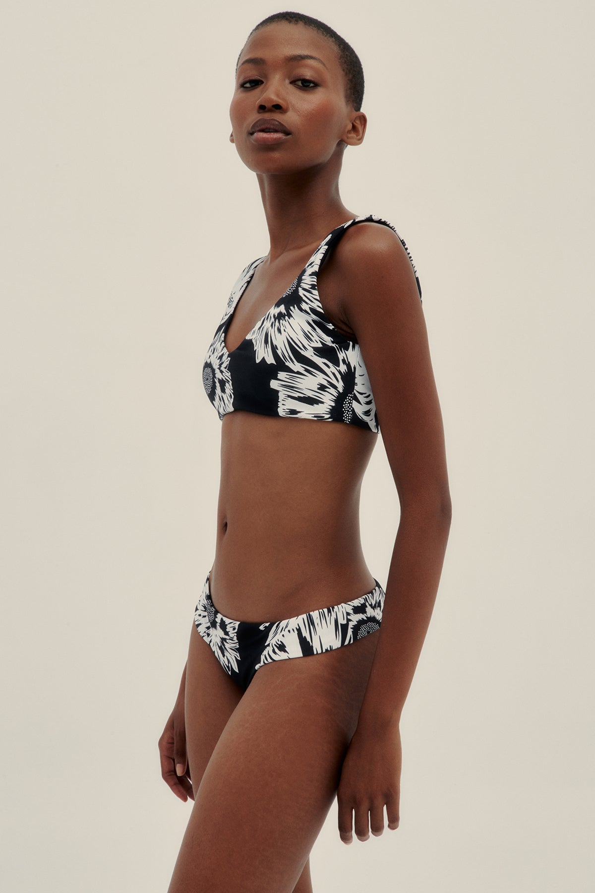 Braguita Bikini Brazilian Jelly Black - Polonio