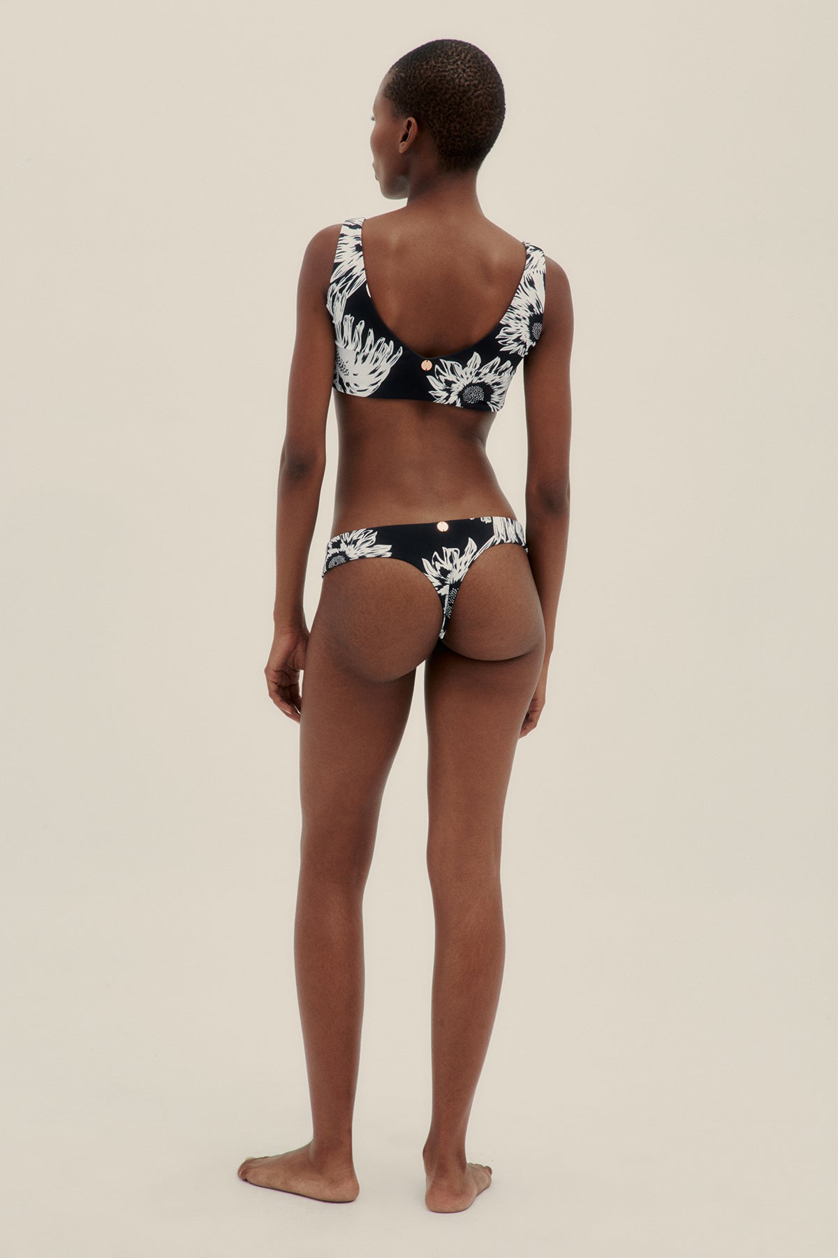 Braguita Bikini Brazilian Jelly Black - Polonio